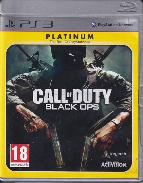 Call of Duty Black Ops Platinum - PS3 (B Grade) [Used] [ENG] 